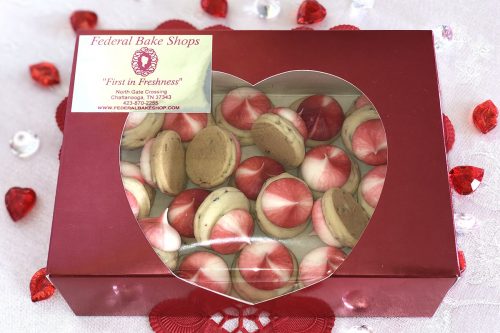 Valentine's Thumbprint Cookies Box