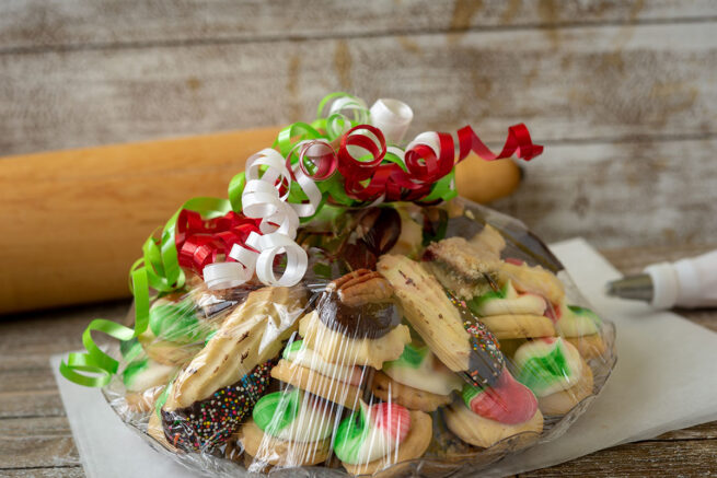 Small Christmas Cookie Tray