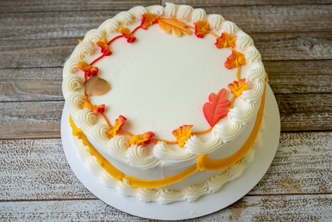 Pumpkin Shape Cake