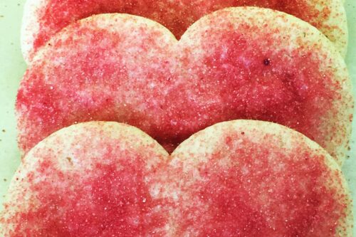 Heart Shaped Sugar Cookie
