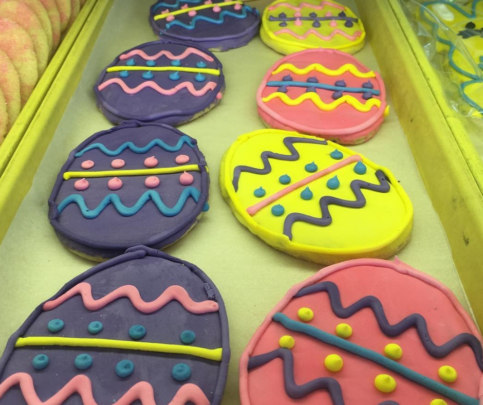Iced Easter Egg Cookie