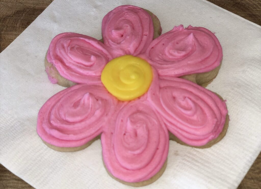 Iced Flower Cookie